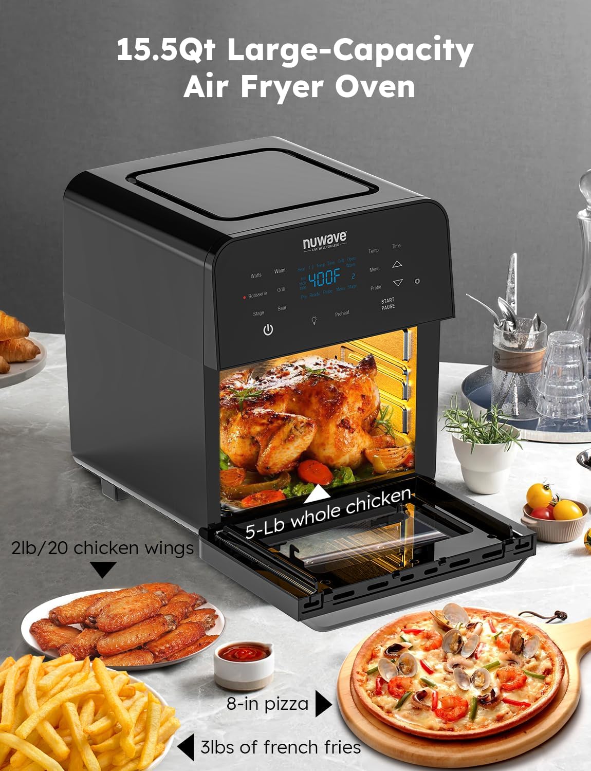 Air Fryer Rotisserie Oven