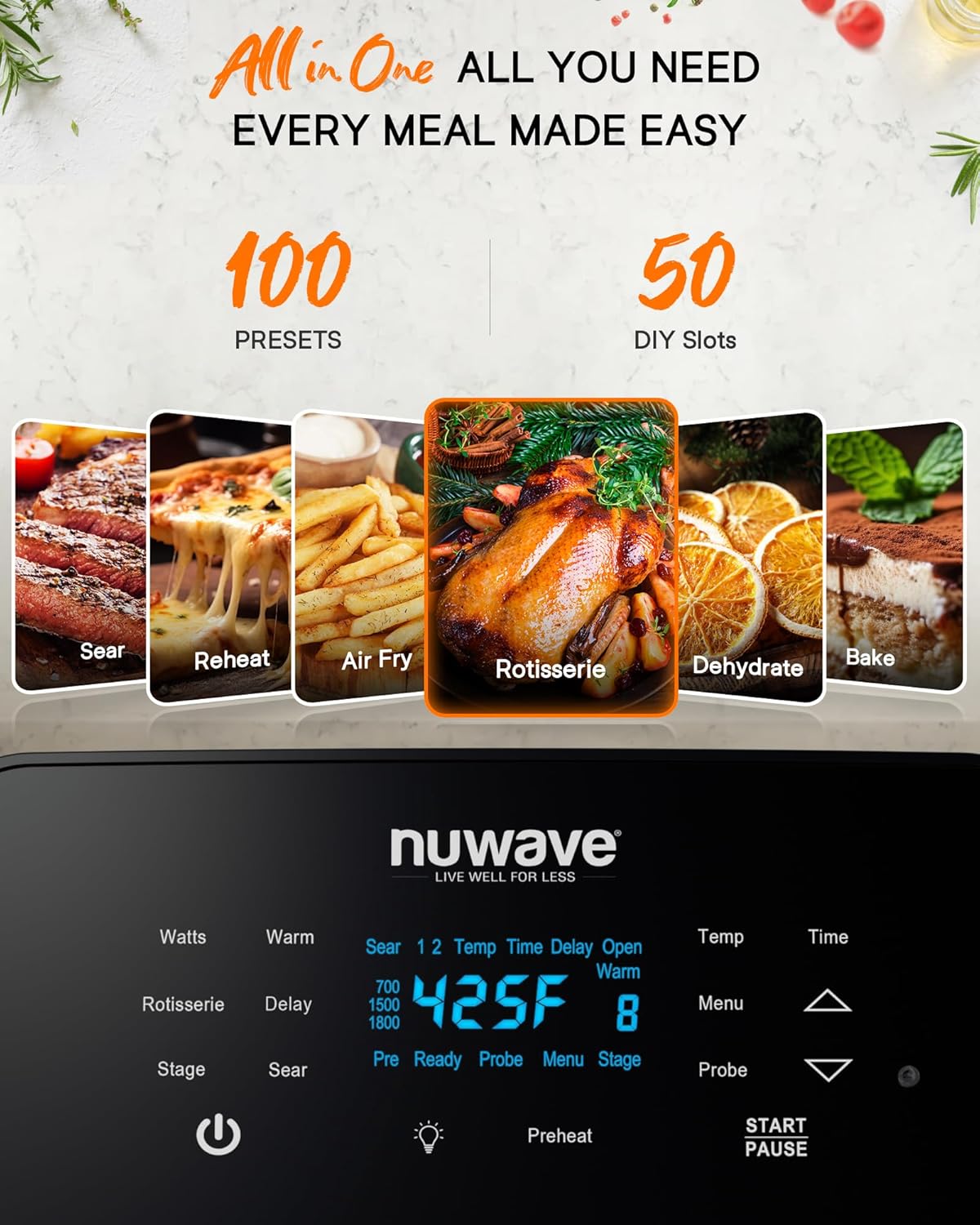 Air Fryer Rotisserie Oven