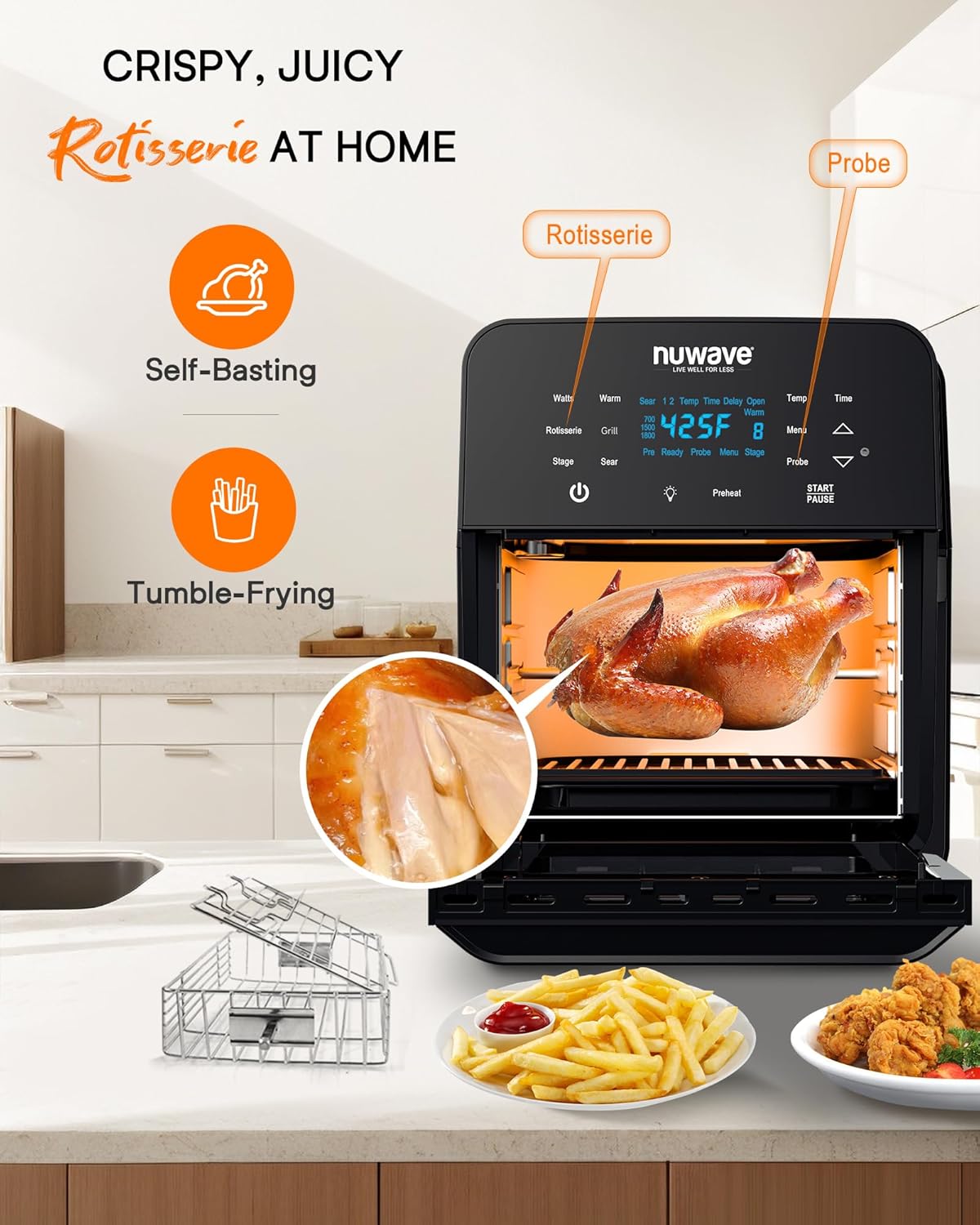 Air Fryer Rotisserie Oven