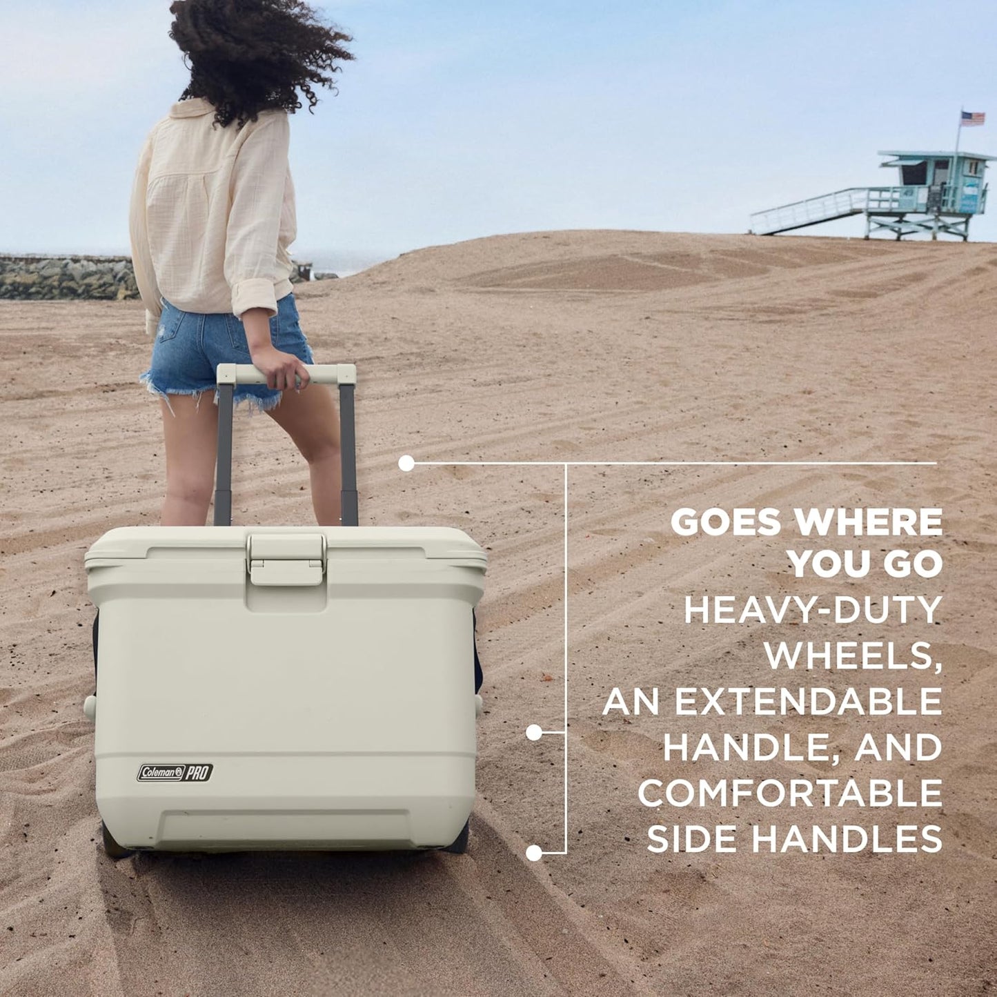 Wheeled Ultra-Light Premium Hard Cooler